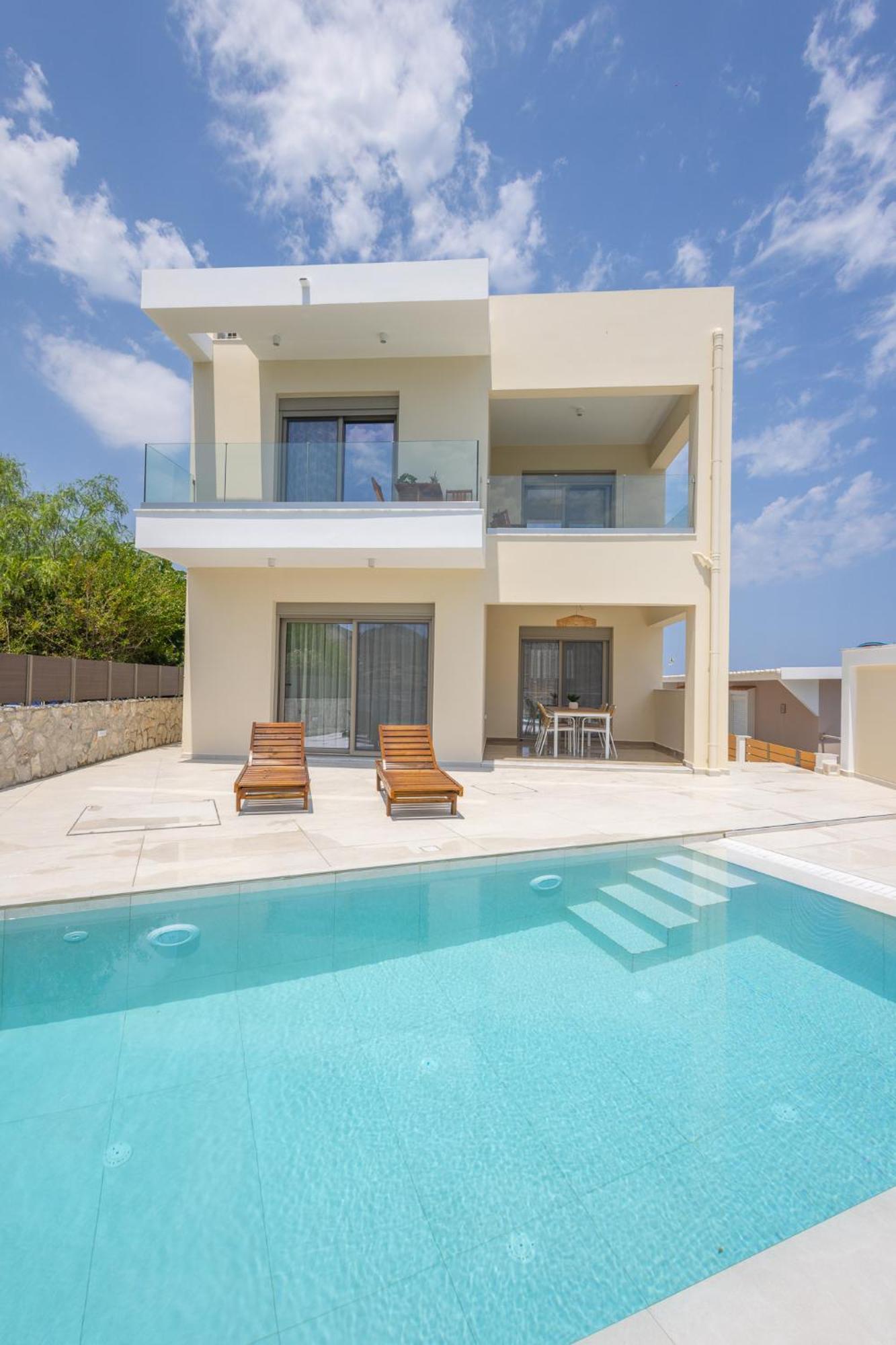 Villa Pava-Sea View Brand New 2024 Villa Archangelos  Exterior photo