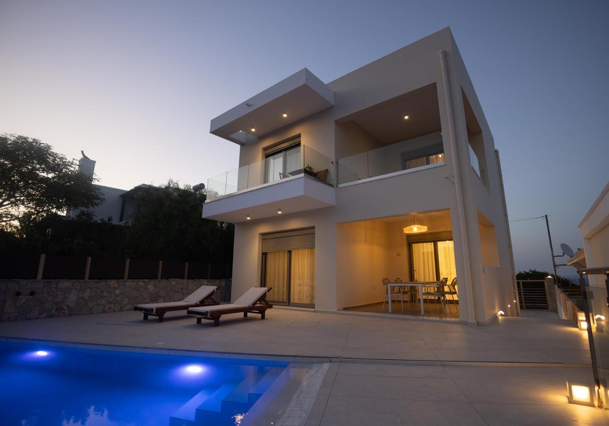 Villa Pava-Sea View Brand New 2024 Villa Archangelos  Exterior photo